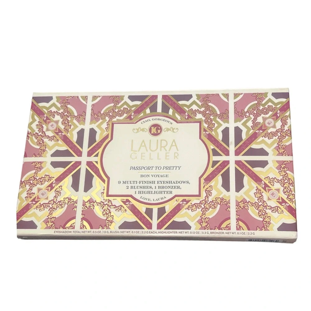 Laura Geller Passport to Pretty Bon Voyage Eyeshadow Blush Bronzer Palette‎